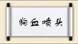 狗血喷头对对子图片