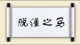 脱缰之马对对子图片